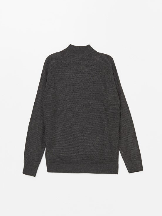 Hırka ORTA GRİ MELANJ