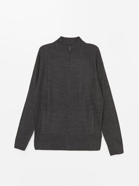 Hırka ORTA GRİ MELANJ