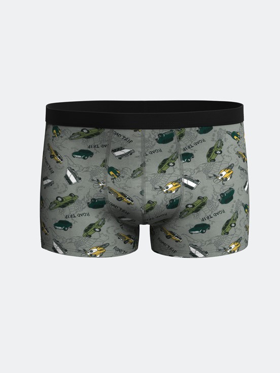 Boxer GRİ BASKILI