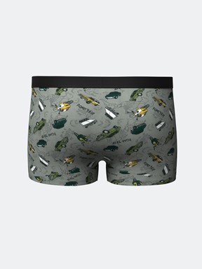 Boxer GRİ BASKILI