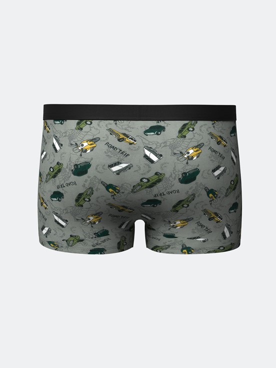 Boxer GRİ BASKILI
