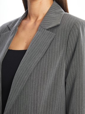 Blazer Ceket ANTRASİT ÇİZGİLİ