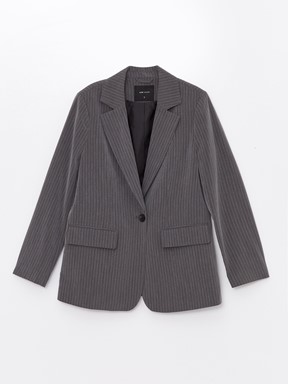 Blazer Ceket ANTRASİT ÇİZGİLİ