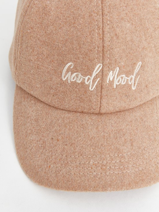 Kep Şapka KREM RENGİ