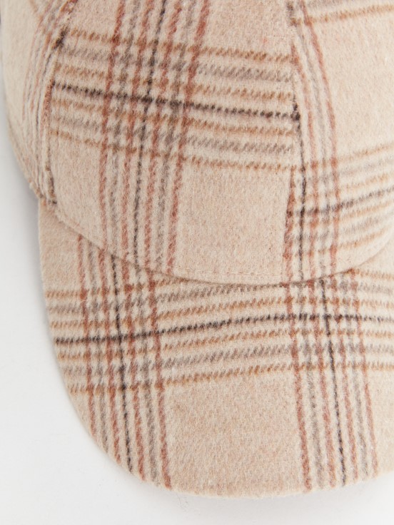 Kep Şapka KREM RENGİ