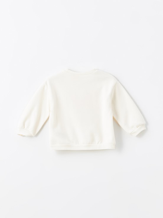 Sweatshirt KREM RENGİ