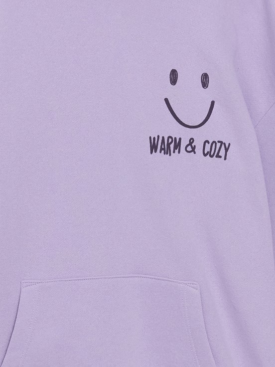 Sweatshirt KOYU LİLA
