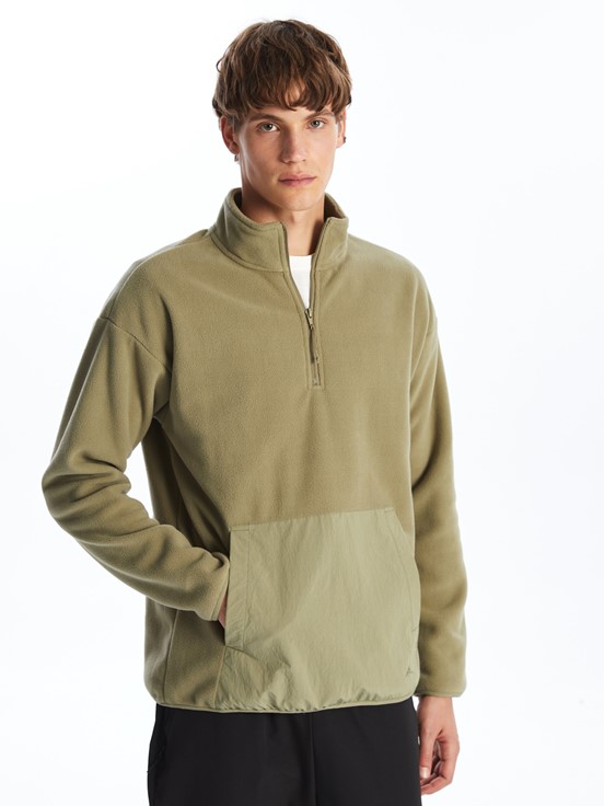 Sweatshirt AÇIK HAKİ