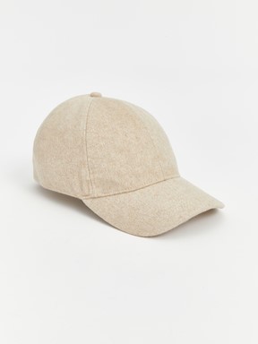 Kep Şapka KREM RENGİ