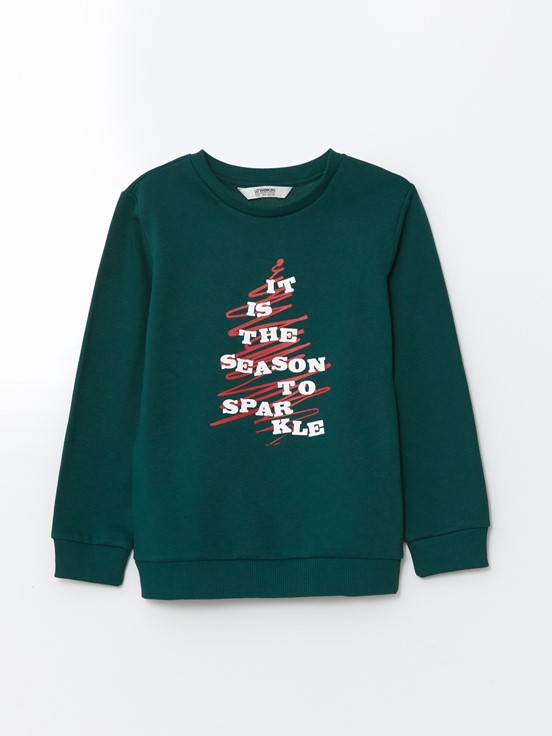 Sweatshirt KOYU YEŞİL