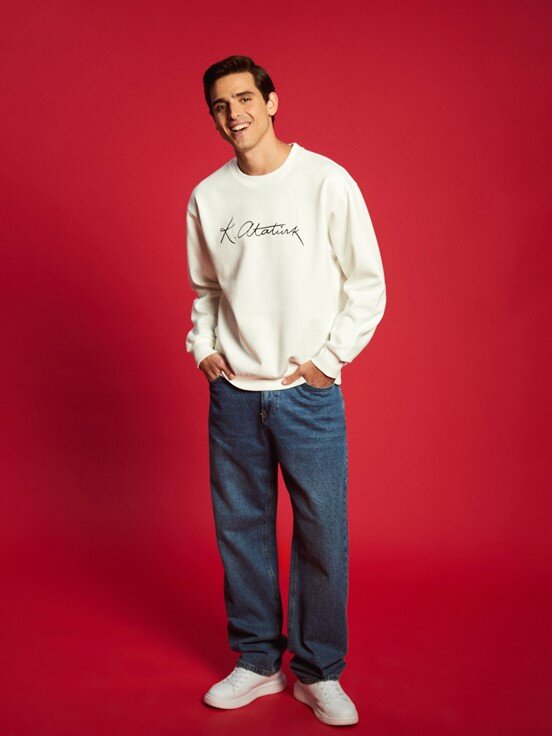 Sweatshirt EKRU