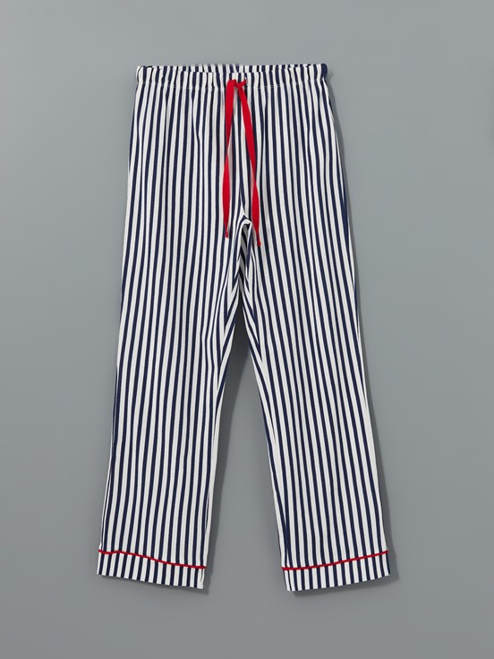 Pijama Takım LACİVERT ÇİZGİLİ