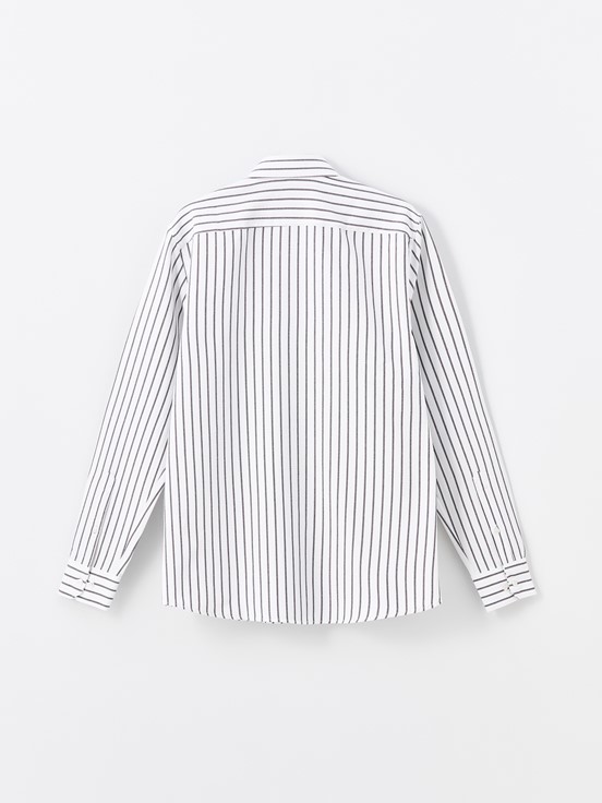 Gömlek LACİVERT ÇİZGİLİ