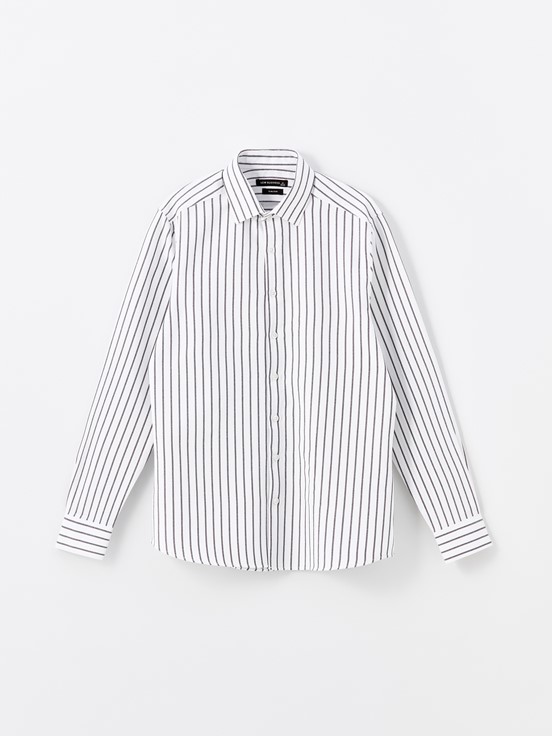 Gömlek LACİVERT ÇİZGİLİ