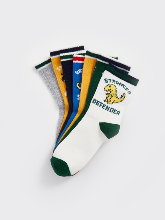 Soket Çorap KARIŞIK RENK İPLİĞİ BOYALI