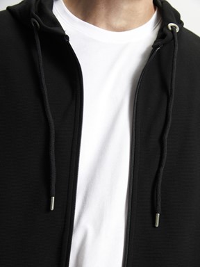 Fermuarlı Sweatshirt YENİ SİYAH