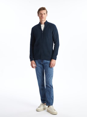 Hırka İNDİGO MELANJ