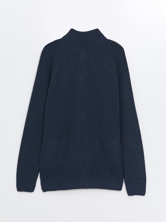 Hırka İNDİGO MELANJ