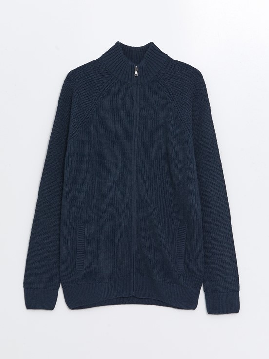 Hırka İNDİGO MELANJ