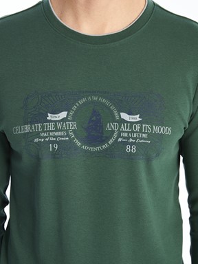 Sweatshirt ORTA YEŞİL