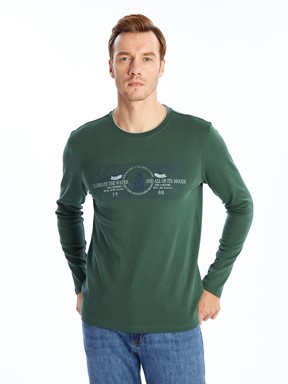 Sweatshirt ORTA YEŞİL
