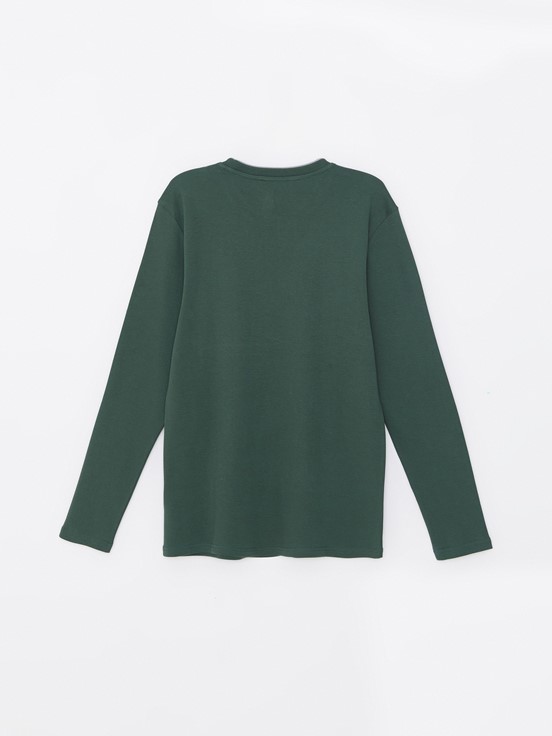 Sweatshirt ORTA YEŞİL