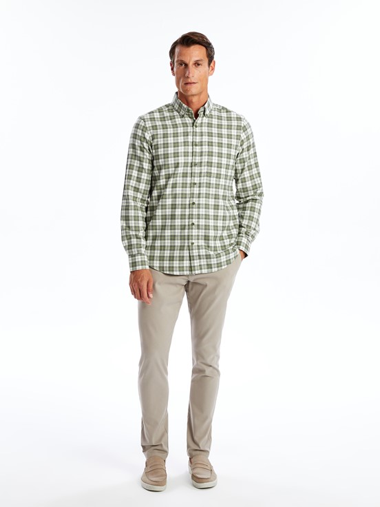 Gömlek YEŞİL EKOSELİ