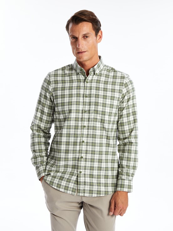 Gömlek YEŞİL EKOSELİ