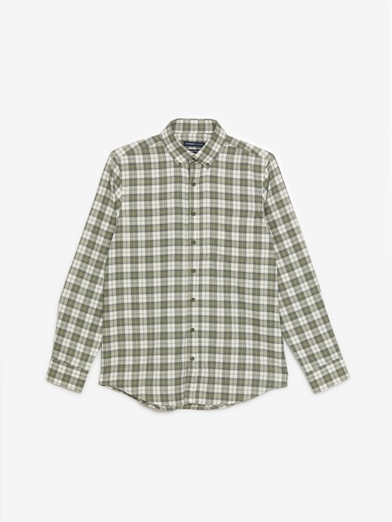 Gömlek YEŞİL EKOSELİ