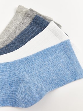 Soket Çorap AÇIK MAVİ MELANJ