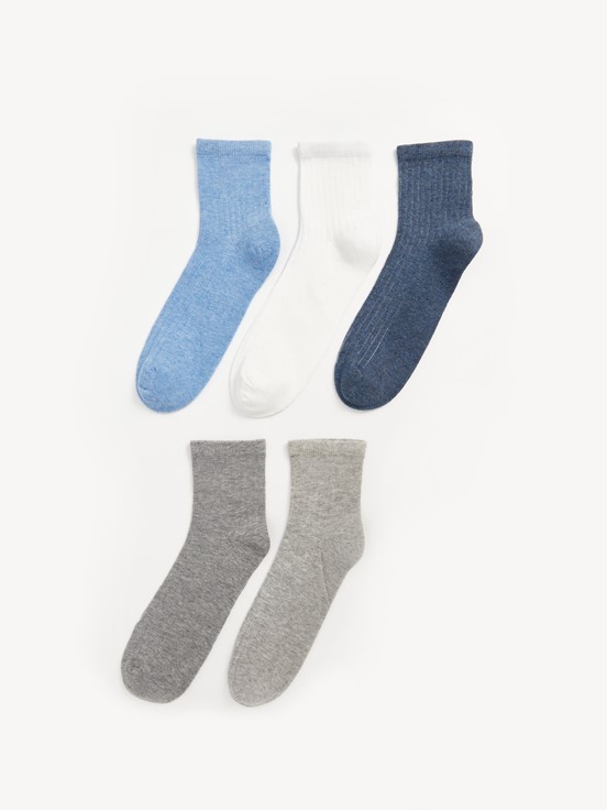 Soket Çorap AÇIK MAVİ MELANJ