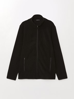 Fermuarlı Sweatshirt YENİ SİYAH