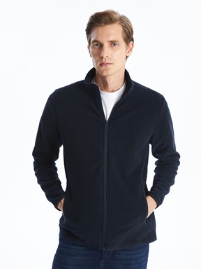 Fermuarlı Sweatshirt YENİ SİYAH