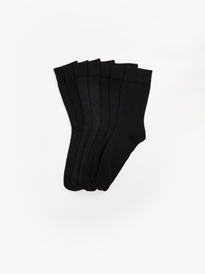 Soket Çorap KARIŞIK RENK İPLİĞİ BOYALI