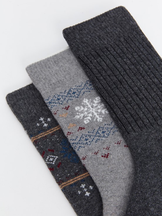 Soket Çorap KARIŞIK RENK İPLİĞİ BOYALI