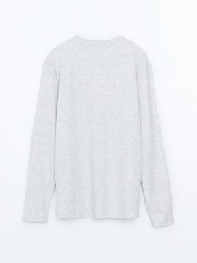 Tişört TAŞ RENGİ MELANJ