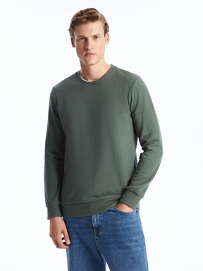 Sweatshirt KOYU BEJ MELANJ