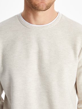 Sweatshirt KOYU BEJ MELANJ