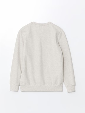 Sweatshirt KOYU BEJ MELANJ