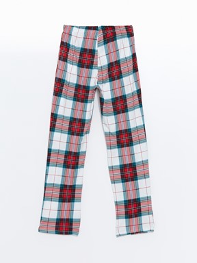 Pijama Takım CANLI KIRMIZI BASKILI