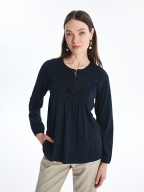 Bluz KOYU KAHVERENGİ