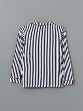 Pijama Takım LACİVERT ÇİZGİLİ