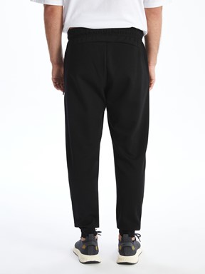 Slim Fit Erkek Jogger Eşofman Altı YENİ SİYAH