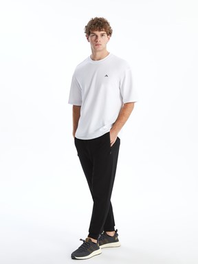 Slim Fit Erkek Jogger Eşofman Altı YENİ SİYAH