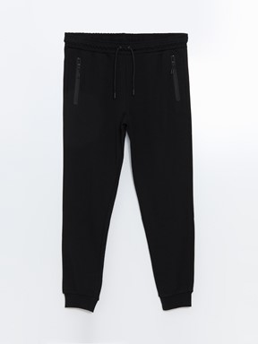 Slim Fit Erkek Jogger Eşofman Altı YENİ SİYAH