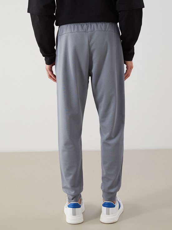 Slim Fit Erkek Jogger Eşofman Altı AÇIK ANTRASİT