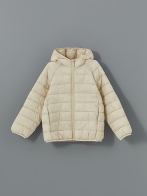 Şişme Mont KREM RENGİ