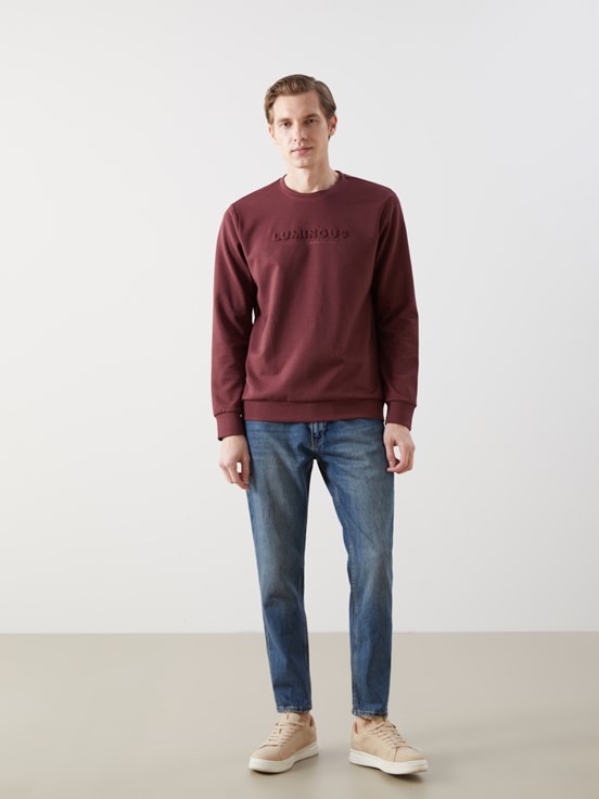 Sweatshirt AÇIK BORDO