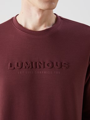 Sweatshirt AÇIK BORDO
