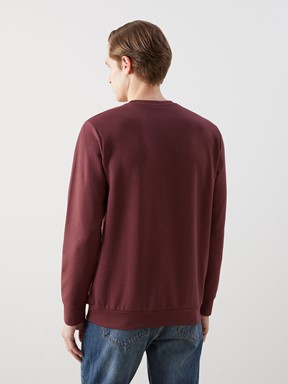 Sweatshirt AÇIK BORDO